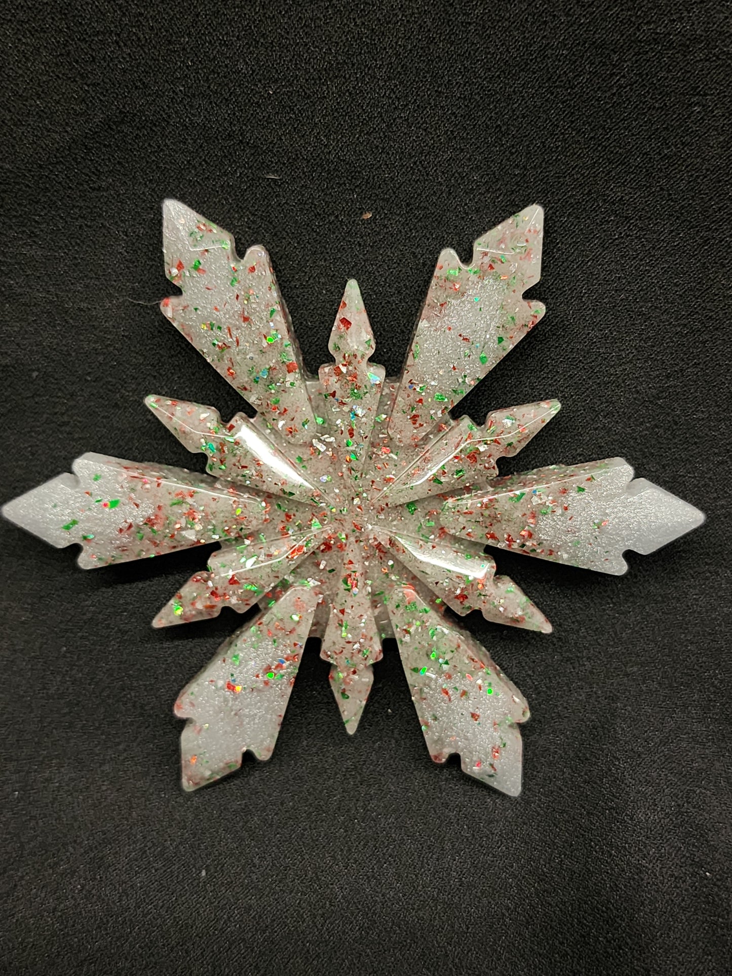Custom Resin Snowflake Ornaments