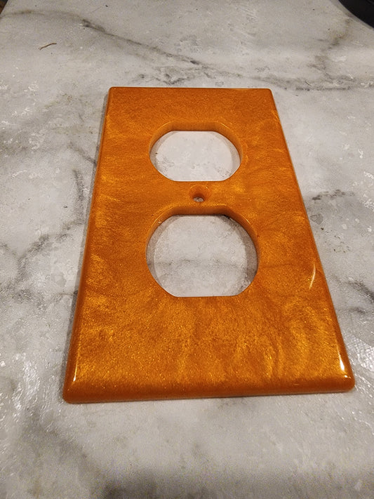 Resin - TN Orange Electric Plug Cover