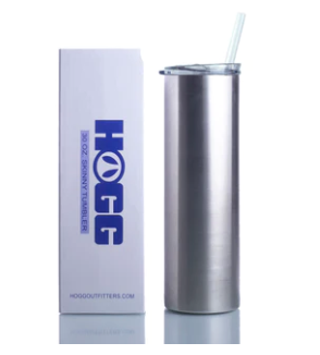 30 oz. Straight Skinny Tumbler w/Sliding Lid & Straw